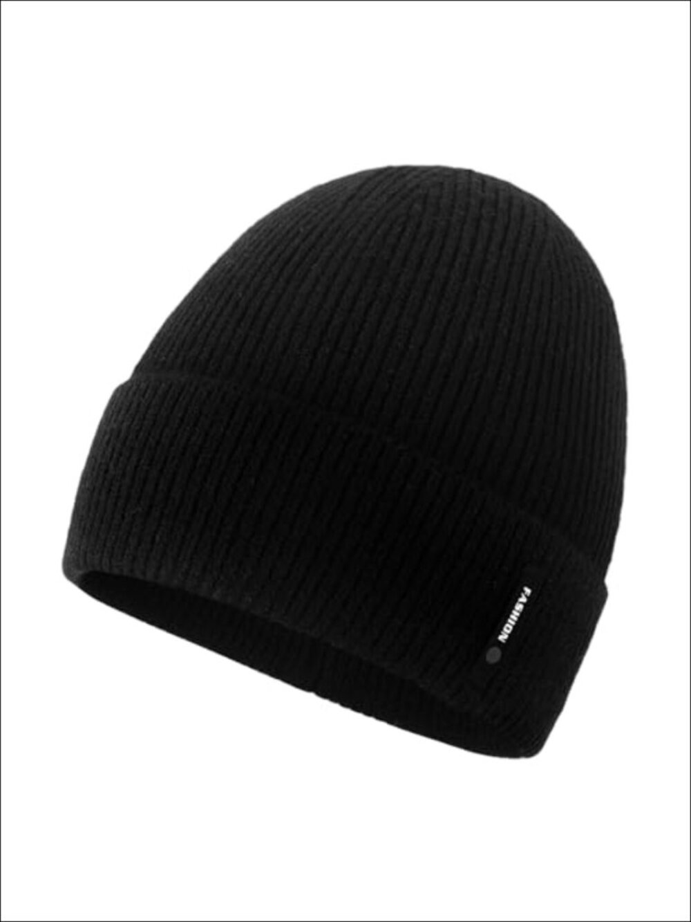 Acrylic Knit Cuffed Beanie Men Women Warm Winter Skull Cap Unisex